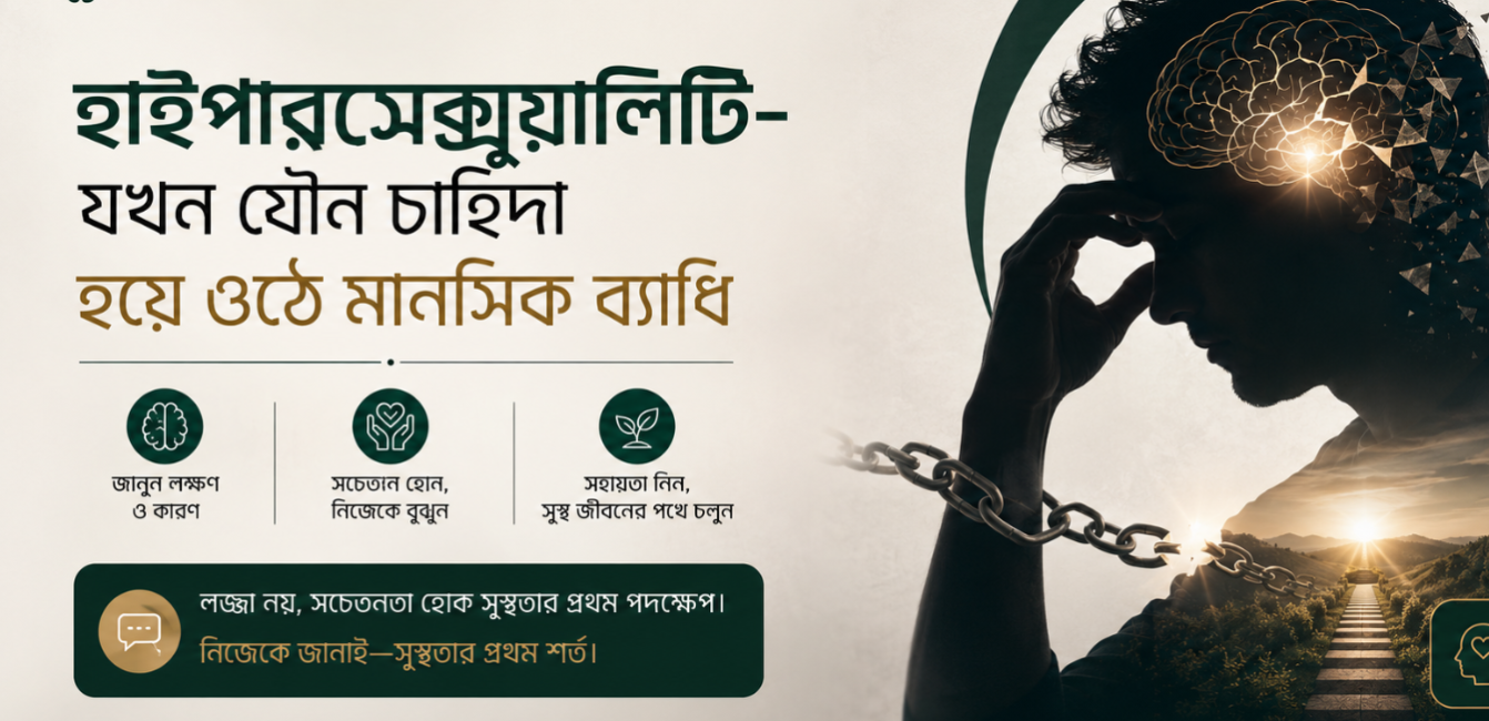 হাইপারসেক্সুয়ালিটি: যখন যৌন চাহিদা হয়ে ওঠে মানসিক ব্যাধি